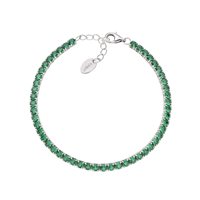 Bracelet Amen Tennis in Silver Zircone BT3BVE17 - BT3BVE17